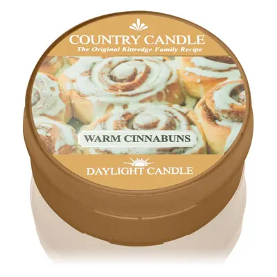 Country Candle Warm Cinnabuns čajová svíčka 42 g