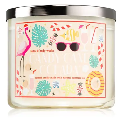 Bath & Body Works Candy Cane Colada vonná svíčka 411 g