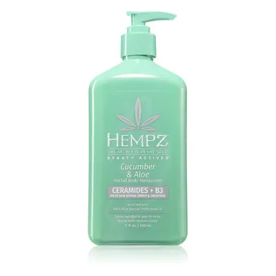 HEMPZ Cucumber & Aloe tělový krém 500 ml