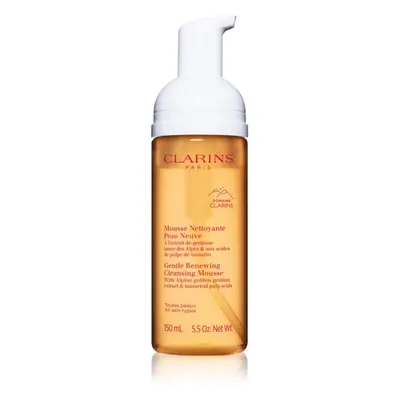 Clarins Cleansing Gentle Renewing Cleansing Mousse jemná čisticí pěna pro všechny typy pleti 150