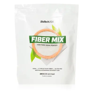 BioTechUSA Fiber Mix prášek na přípravu nápoje s obsahem vlákniny 225 g