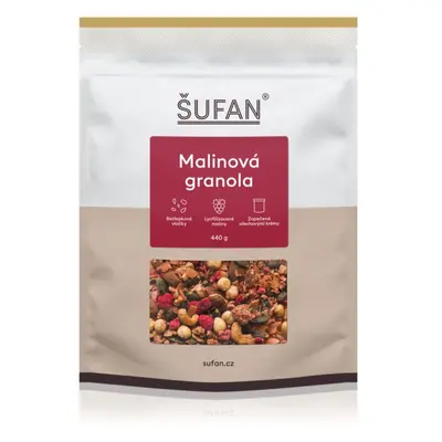 Šufan Granola malinová granola s malinami 440 g