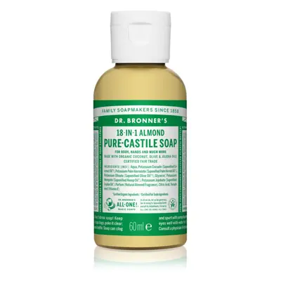 Dr. Bronner’s Almond tekuté univerzální mýdlo 60 ml