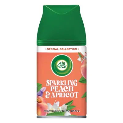 Air Wick Freshmatic Sparkling Peach & Apricot osvěžovač vzduchu náplň 250 ml