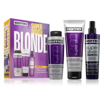 Osmo Super Silver dárková sada pro blond a melírované vlasy