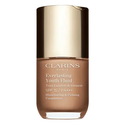 Clarins Everlasting Youth Fluid rozjasňující make-up SPF 15 odstín 112.3 Sandalwood 30 ml