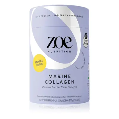 ZOE Marine Collagen Clear Collagen mořský kolagen příchuť Pineapple 300 g