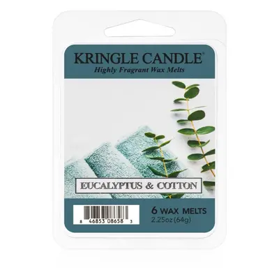 Kringle Candle Eucalyptus & Cotton vosk do aromalampy 64 g