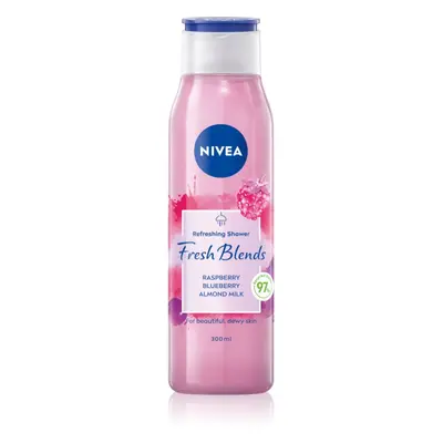 Nivea Fresh Blends Raspberry sprchový gel 300 ml