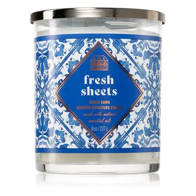 Bath & Body Works Fresh Sheets vonná svíčka 227 g