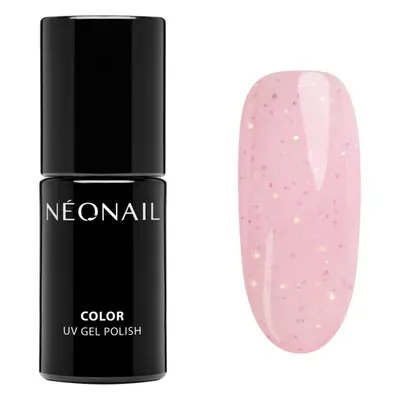 NEONAIL Baby Bloomer gelový lak na nehty se třpytkami odstín Blush-spiration 7,2 ml