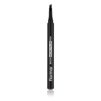 flormar Brow Micro Filler Pen fix na obočí odstín 002 Medium Brown 1.1 ml