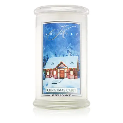 Kringle Candle Christmas Cabin vonná svíčka 624 g