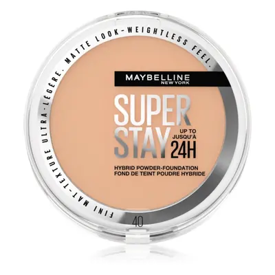 MAYBELLINE NEW YORK SuperStay 24H Hybrid Powder-Foundation kompaktní pudrový make-up pro matný v