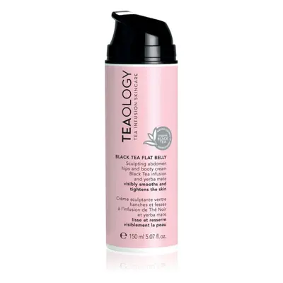 Teaology Body Black Tea Flat Belly Cream zeštíhlující krém 150 ml