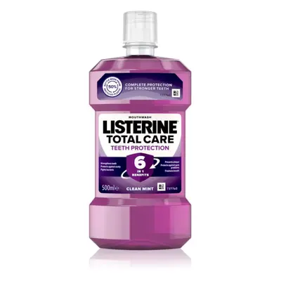 Listerine Total Care Teeth Protection ústní voda pro kompletní ochranu zubů 6 v 1 500 ml