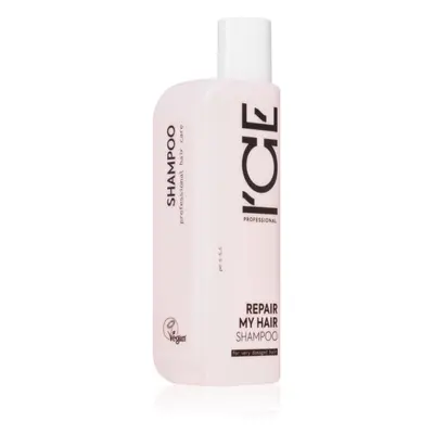 Natura Siberica ICE Professional Repair My Hair jemný čisticí šampon s keratinem 250 ml