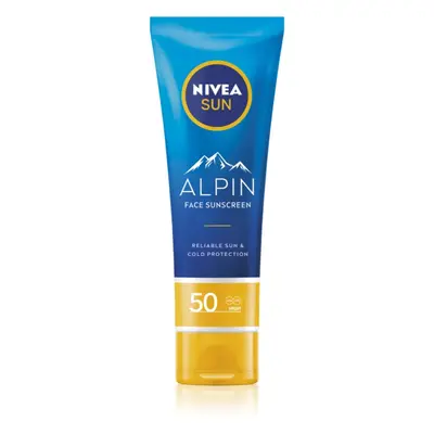 Nivea SUN Alpin pleťový krém na opalování SPF 50 50 ml