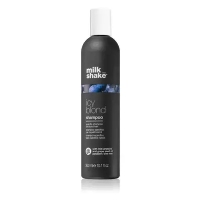 Milk Shake Icy Blond Shampoo šampon neutralizující žluté tóny pro blond vlasy 300 ml