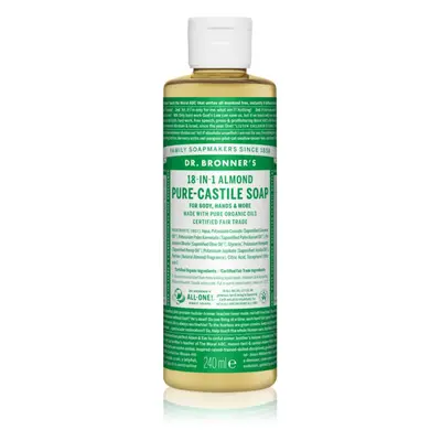 Dr. Bronner’s Almond tekuté univerzální mýdlo 240 ml