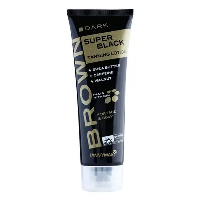 Tannymaxx Brown Super Black Dark opalovací krém do solária 125 ml