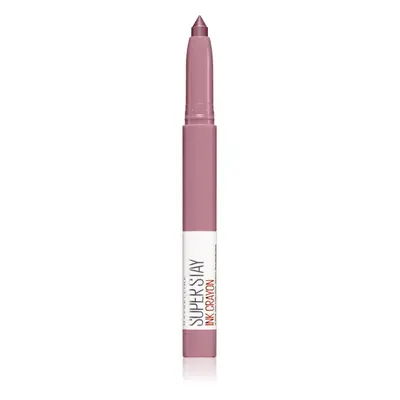 MAYBELLINE NEW YORK SuperStay Ink Crayon rtěnka v tužce odstín 25 Stay Exceptional 1.5 g