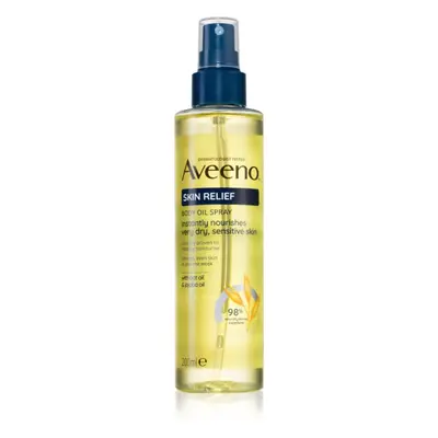 Aveeno Skin Relief Body Oil Spray tělový olej ve spreji 200 ml