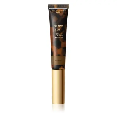 Revolution PRO Glow Edit tekutý bronzer odstín Medium 15 ml