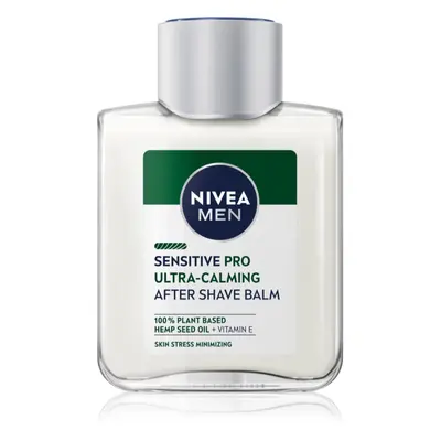 Nivea Men Sensitive Hemp balzám po holení s konopným olejem 100 ml