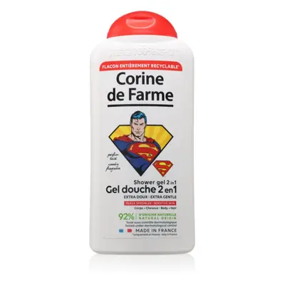 Corine de farme Shower Gel 2 in 1 Superman sprchový gel 2 v 1 300 ml