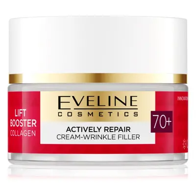 Eveline Cosmetics Lift Booster Collagen hydratační a vyživující krém na vrásky 70+ 50 ml