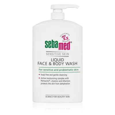 Sebamed Wash jemná mycí emulze na tělo a obličej pro citlivou pokožku 1000 ml