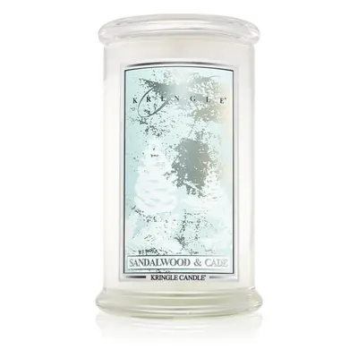 Kringle Candle Sandalwood & Cade vonná svíčka 624 g