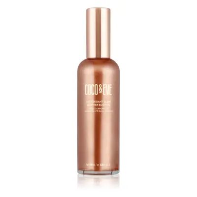 Coco & Eve Sunny Honey Antioxidant Glow Shimmer Body Oil rozjasňující olej na tělo 100 ml