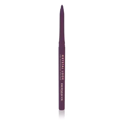 Dermacol Crystal Look automatická tužka na oči odstín 02 Violet 4,5 g