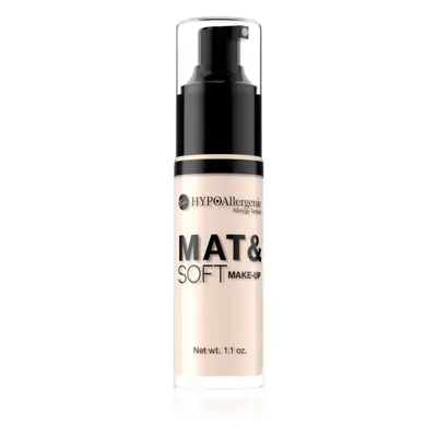 Bell Hypoallergenic Mat&Soft lehký matující make-up odstín 00 30 ml