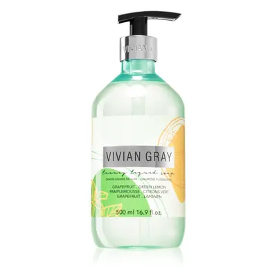 Vivian Gray Modern Pastel Grapefruit & Green Lemon osvěžující tekuté mýdlo 500 ml