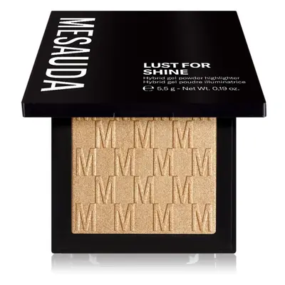 Mesauda Milano Lust For Shine Highlighter krémový rozjasňovač odstín Guilty Treasure 5,5 g