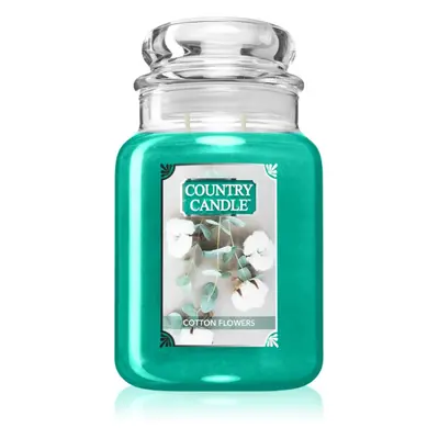 Country Candle Cotton Flowers vonná svíčka 737 g