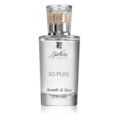 BioNike So Pure Incanto di Gioia toaletní voda pro ženy Freesia & Bergamot 50 ml