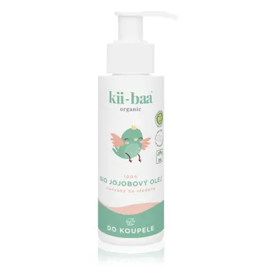 kii-baa® organic 100% Bio Oil Jojoba koupelový olej pro děti od narození 100 ml