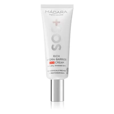 MÁDARA SOS+ Rich Hydra-Barrier CICA hydratační krém na obličej 40 ml