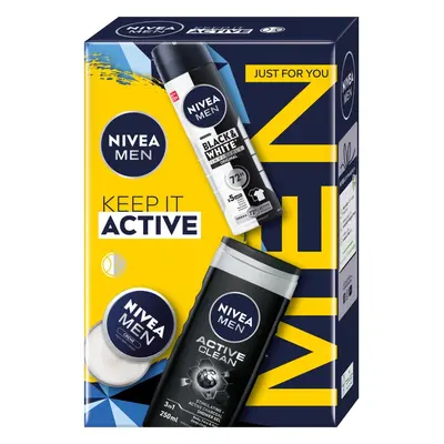 NIVEA MEN Keep It Active dárková sada pro muže