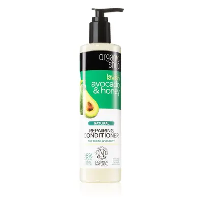 Organic Shop Natural Avocado & Honey regenerační kondicionér pro suché a poškozené vlasy 280 ml