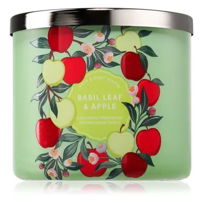 Bath & Body Works Basil Leaf & Apple vonná svíčka 411 g