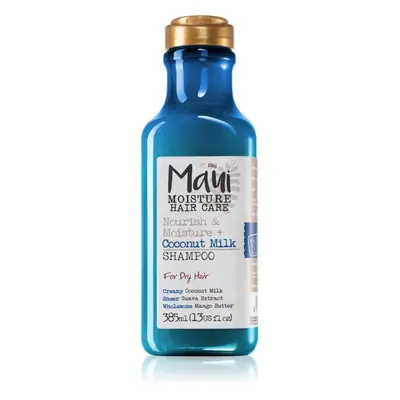 Maui Moisture Nourish & Moisture + Coconut Milk hydratační šampon pro suché vlasy 385 ml