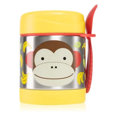 Skip Hop Zoo Monkey termoska s lžičkou 12m+ 325 ml