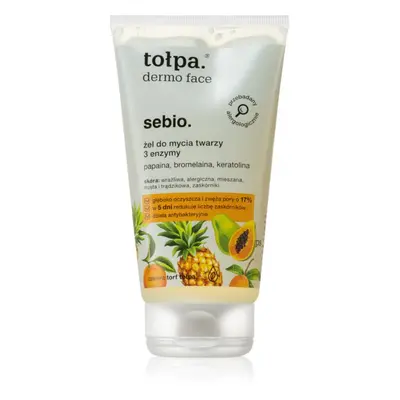 Tołpa Dermo Face Sebio mycí gel proti černým tečkám 150 ml