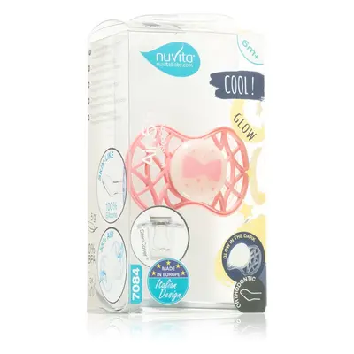 Nuvita Cool Orthodontic 6m+ dudlík Flamingo night 1 ks