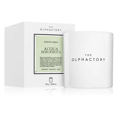 Ambientair The Olphactory White Insignia Acqua Bergamota vonná svíčka 310 g